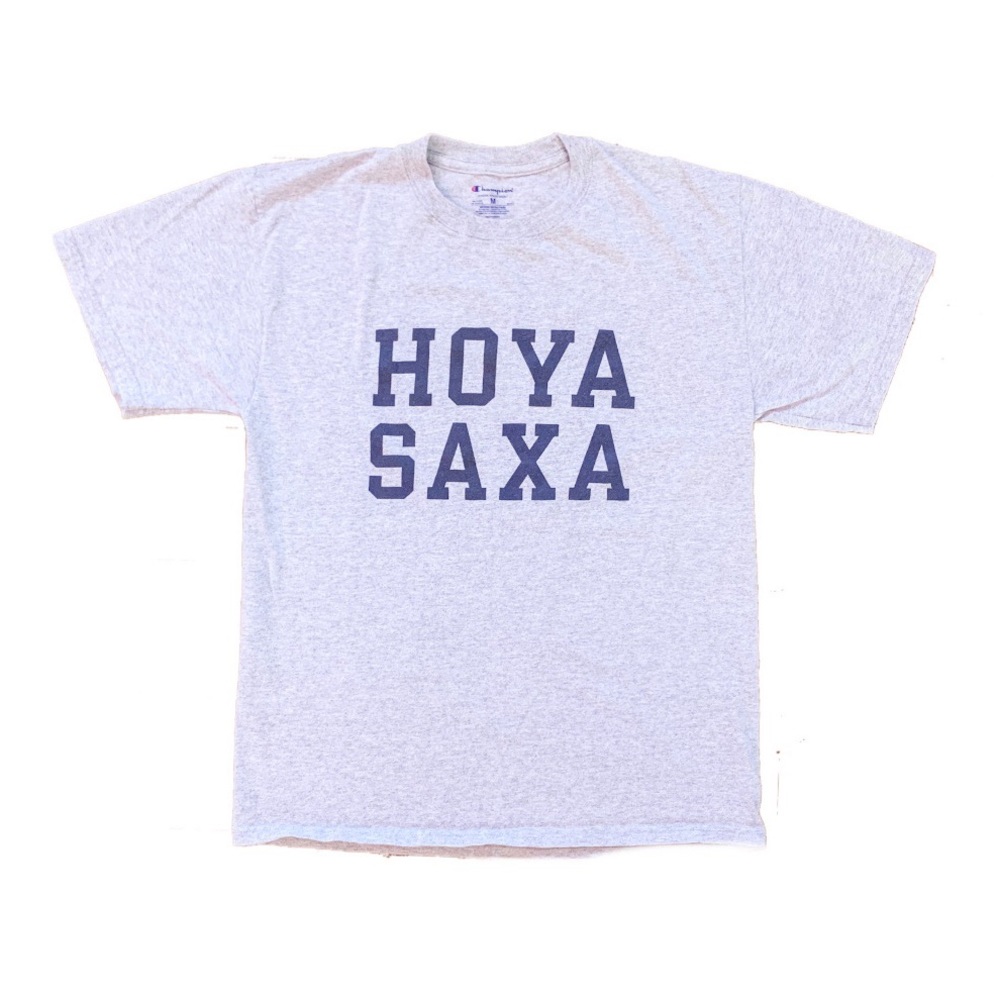 Georgetown Hoya Saxa Gray Champion T-Shirt